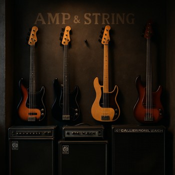 Bas gitaraların və bas kombiklərinin yerləşdiyi xüsusi künc